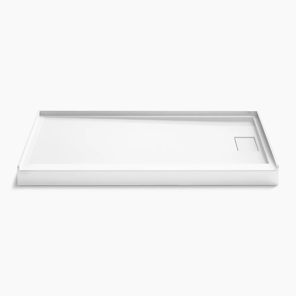 Kohler Stoneridge® 60" x 34" alcove shower base, right drain