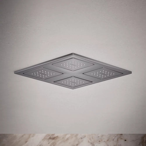 Kohler Overhead shower panel with four 22-nozzle sprayheads
