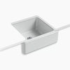 Kohler 23-1/2" undermount single-bowl farmhouse kitchen sink