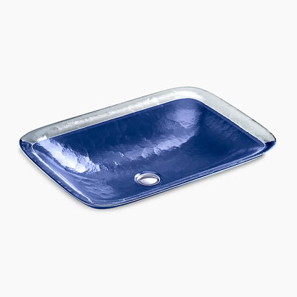 Kohler 20-3/4" rectangular drop-in bathroom sink, no overflow