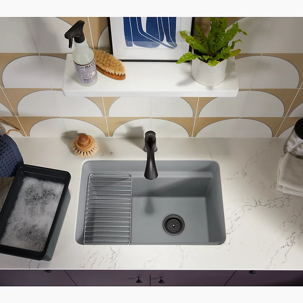 Kohler 27-1/2" undermount single-bowl utility sink