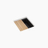 Kohler 18" undermount bar sink with accessories