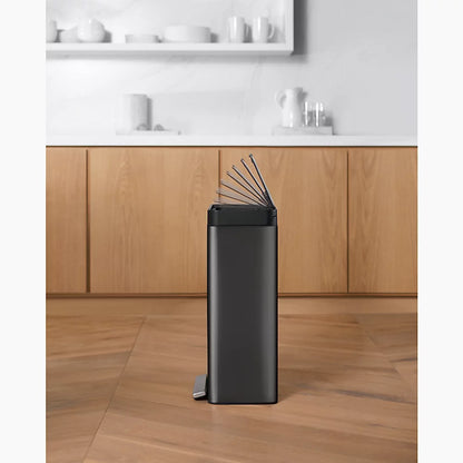Kohler 8-gallon loft stainless steel step trash can