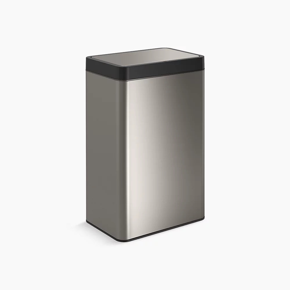 Kohler 13-gallon touchless stainless steel trash can
