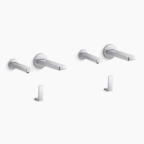 Kohler Touchless lavatory faucets and soap dispensers with Kinesis® sensor technology, AC-powered, 0.5 gpm