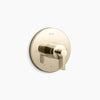 Kohler MasterShower® temperature control valve trim with Lever handle