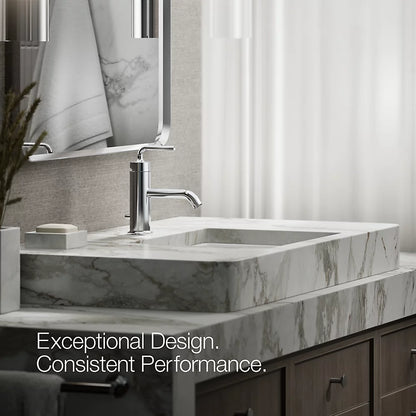Kohler Single-handle bathroom sink faucet with Straight Lever handle, 1.2 gpm