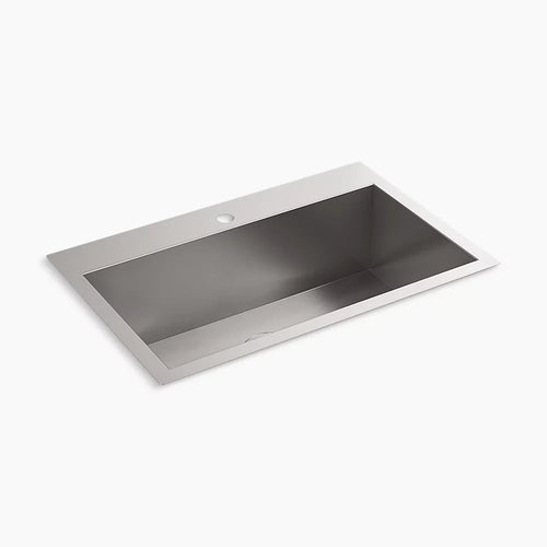Kohler 30-1/2" top-/undermount single-bowl kitchen sink
