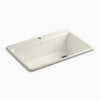 Kohler Riverby® 33" top-mount single-bowl workstation kitchen sink