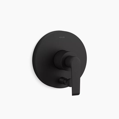 Kohler Rite-Temp® valve trim with push-button diverter