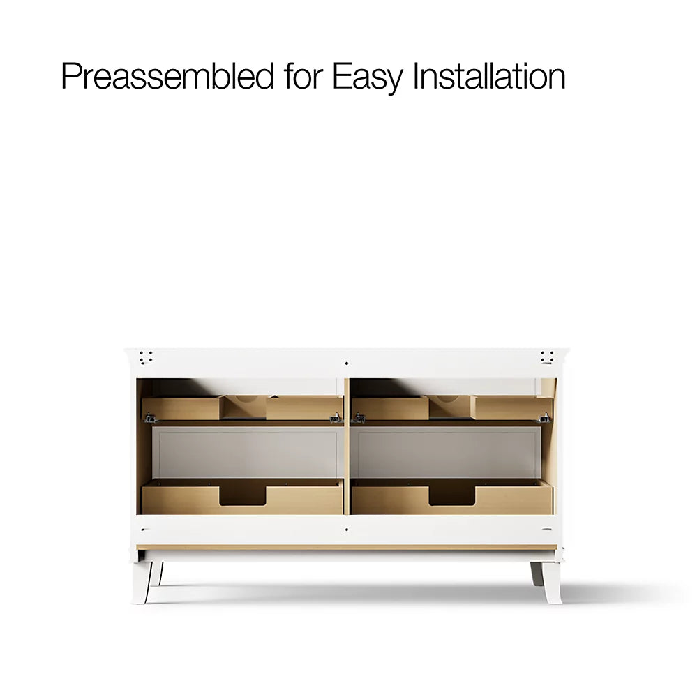 Kohler 60" bathroom vanity cabinet