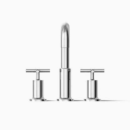 Kohler Deck-mount bath faucet trim with Cross handles