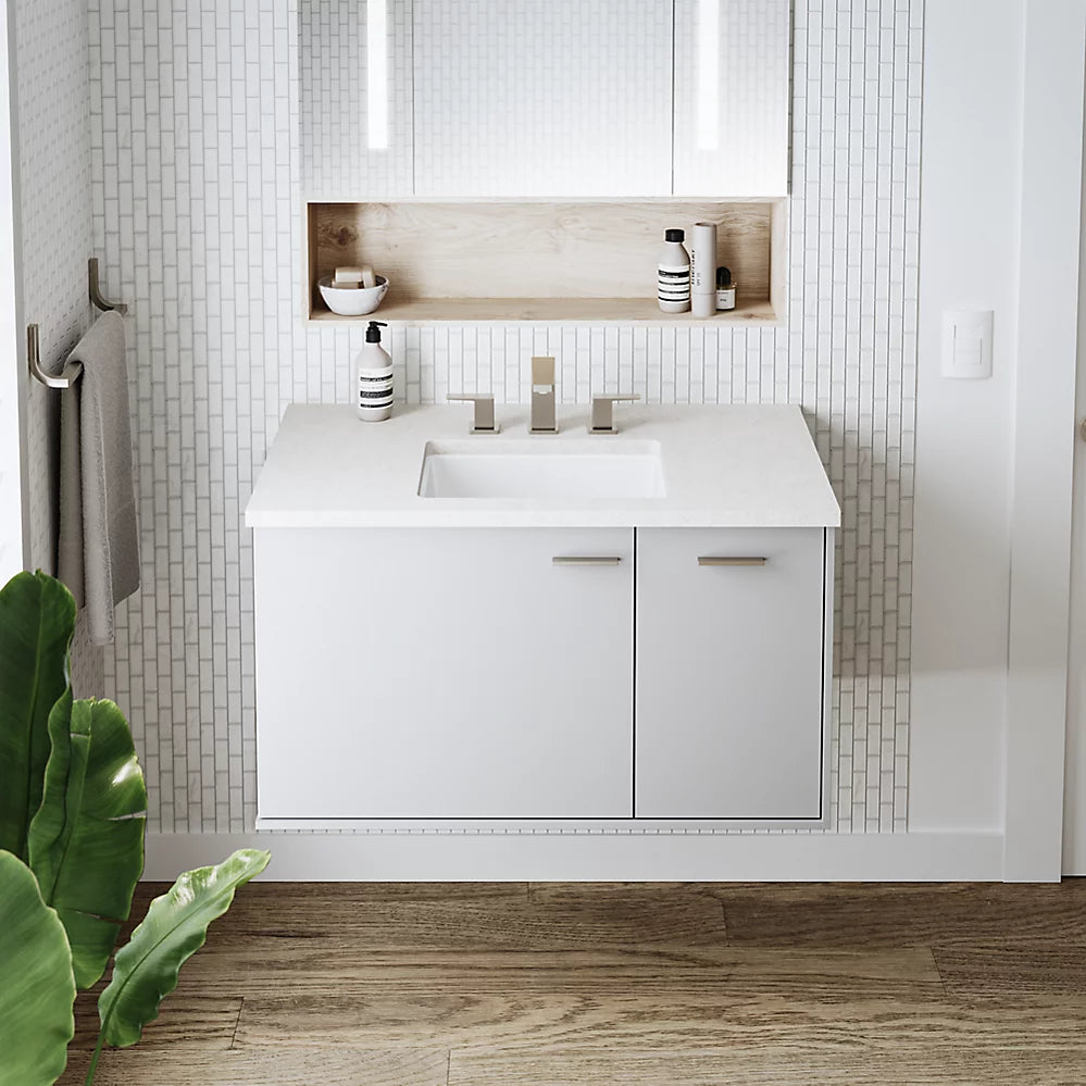 Kohler 17" rectangular undermount bathroom sink
