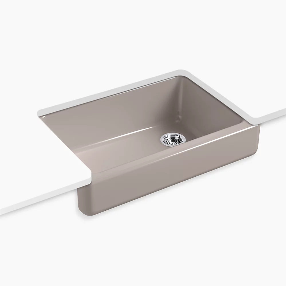 Kohler 32-1/2" undermount single-bowl farmhouse kitchen sink