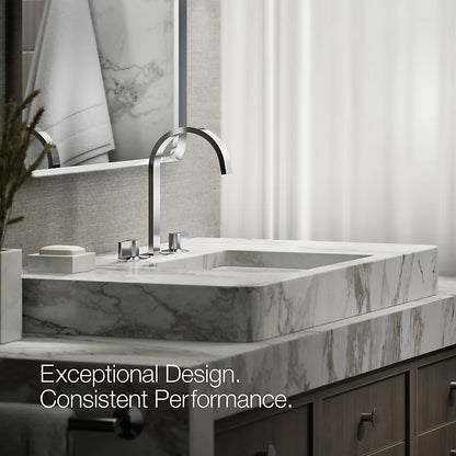 Kohler Bathroom sink faucet spout with Ribbon design, 1.2 gpm