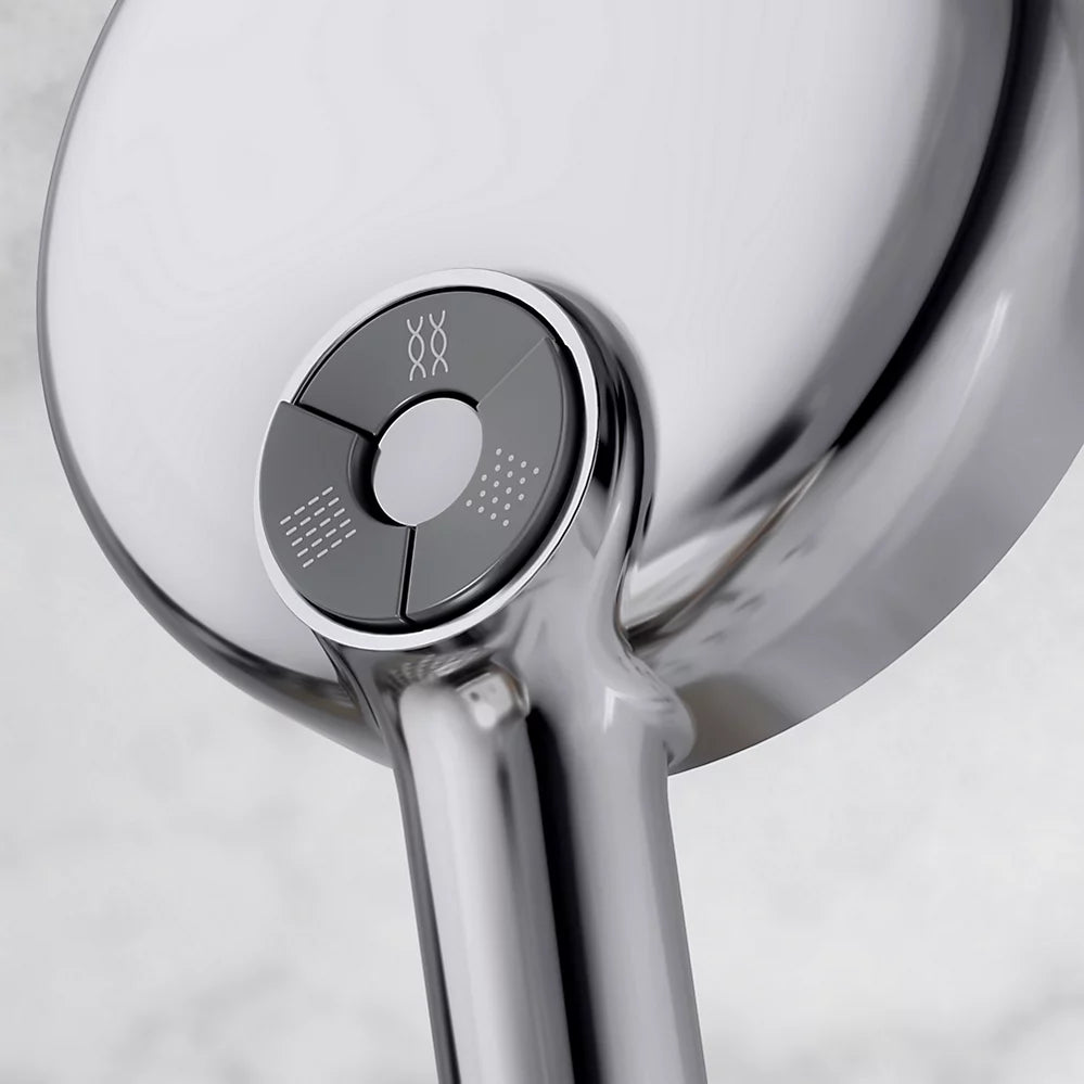 Kohler Round three-function handshower, 1.75 gpm