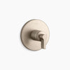 Kohler MasterShower® temperature control valve trim with Lever handle