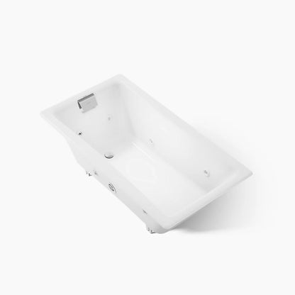 Kohler Tea-for-two Drop-In Whirlpool Bath 60 x 32-Inch Undermount Bathtub