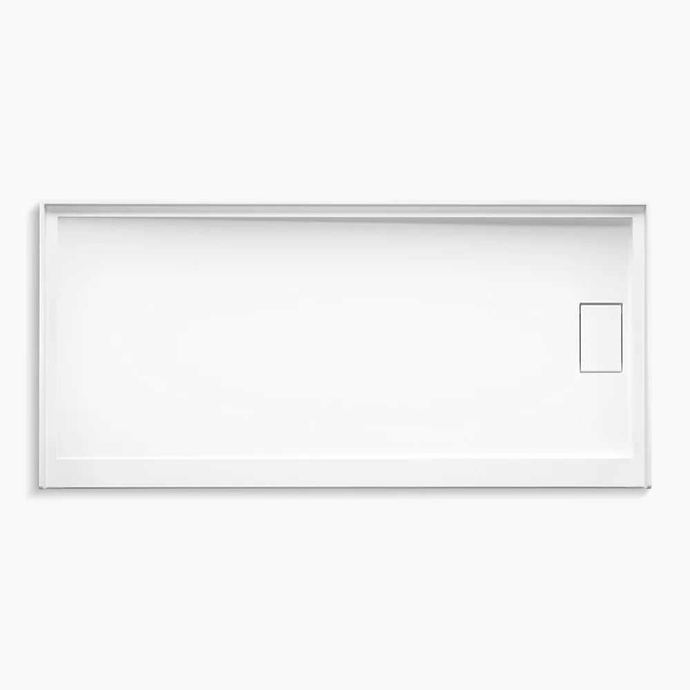 Kohler 72" x 34" alcove shower base, right drain