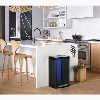 Kohler Dual-compartment step trash can