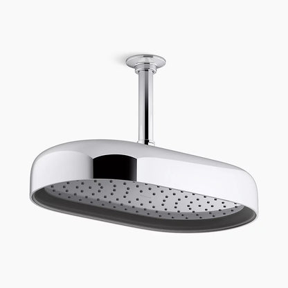 Kohler Oblong 14" single-function rainhead, 2.5 gpm