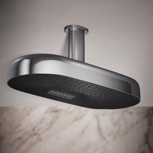 Kohler Oblong 18" two-function rainhead, 2.5 gpm