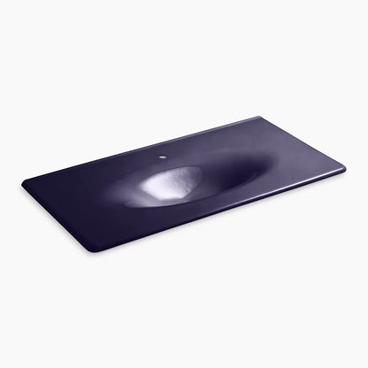 Kohler 43" Enameled cast iron vanity top with integrated oval sink