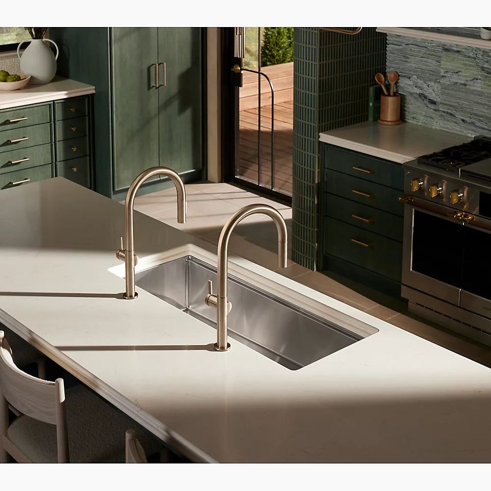 Kohler Strive® 44" undermount single-bowl workstation kitchen sink