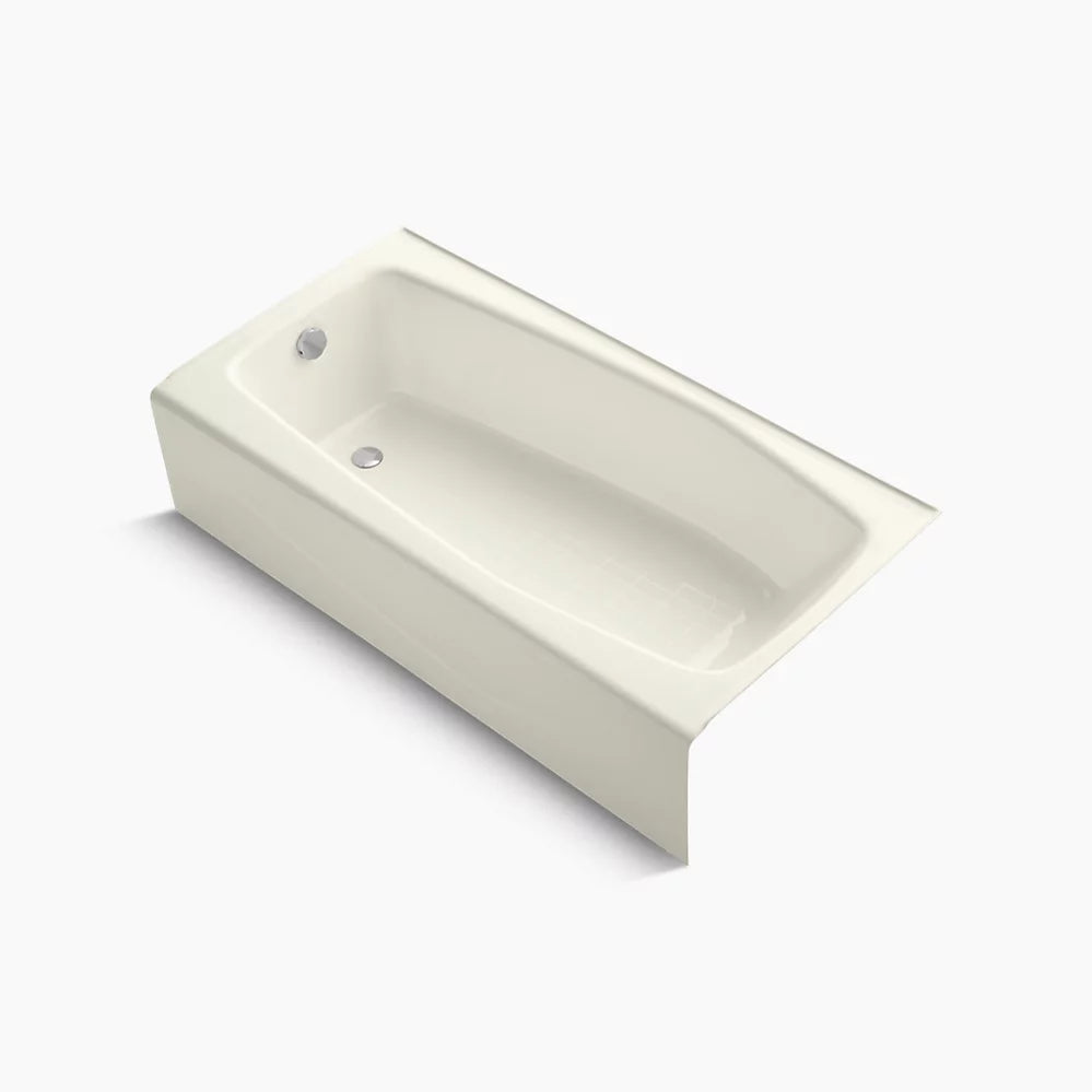Kohler 60" x 30-1/4" alcove bath, left drain