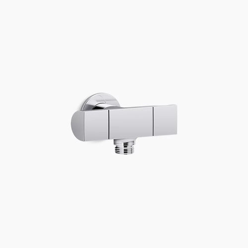 Kohler Wall-mount handshower holder with supply elbow and volume control