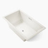 Kohler Underscore Heated Bubblemassage Air Bath 72 x 42-Inch Drop-In Bathtub
