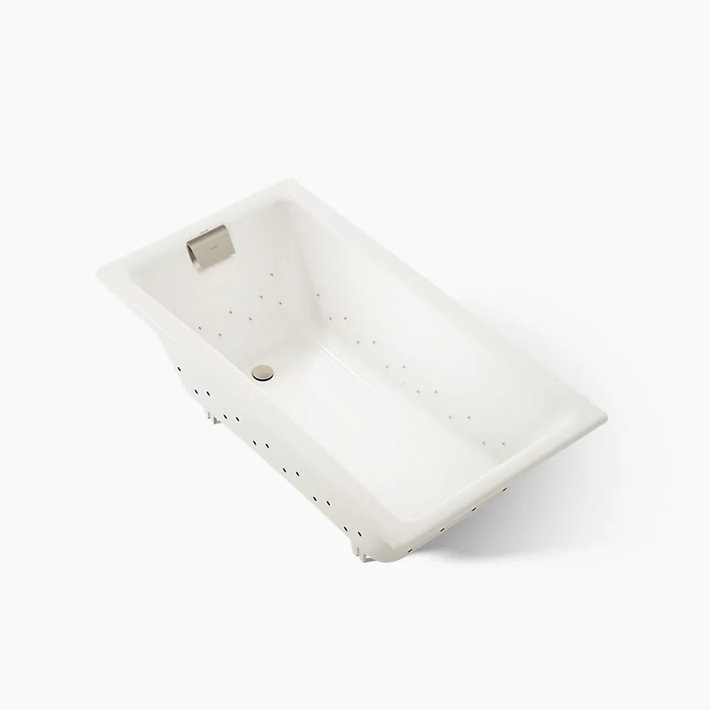 Kohler Tea-for-two Heated Bubblemassage Air Bath 60 x 32-Inch Drop-In Bathtub