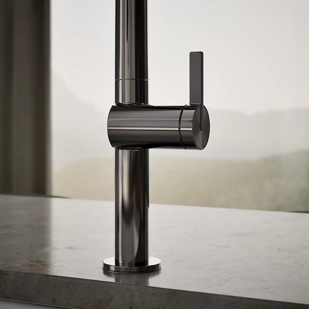Kohler Components® Pull-down kitchen sink faucet with two-function sprayhead