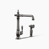 Kohler Artifacts® Single-handle kitchen sink faucet with side sprayer