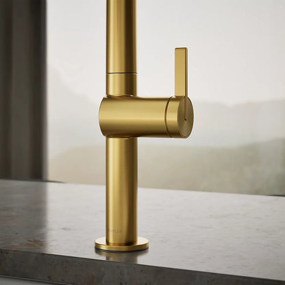 Kohler Components® Pull-down kitchen sink faucet with two-function sprayhead