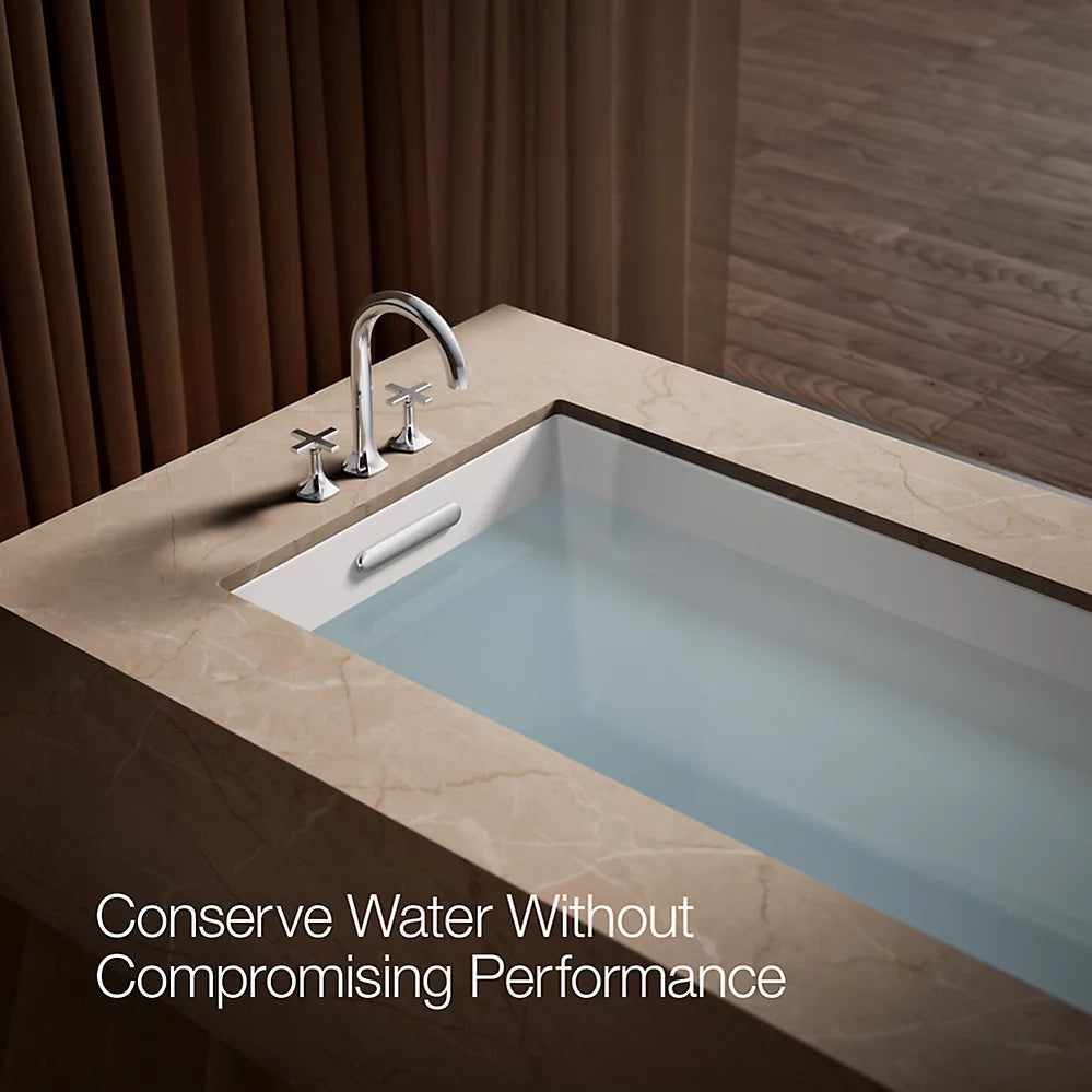 Kohler Deck-mount bath faucet handles with Cross design