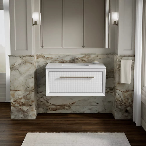 Kohler 36" wall-hung bathroom vanity cabinet
