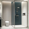 Kohler Two-way exposed thermostatic valve with shower column for rainhead and handshower