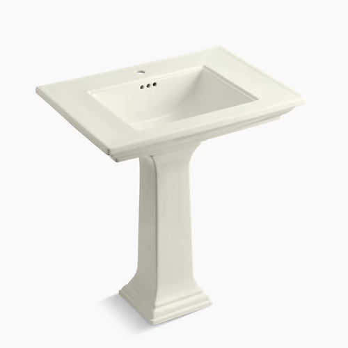 Kohler 30-3/4" rectangular pedestal bathroom sink