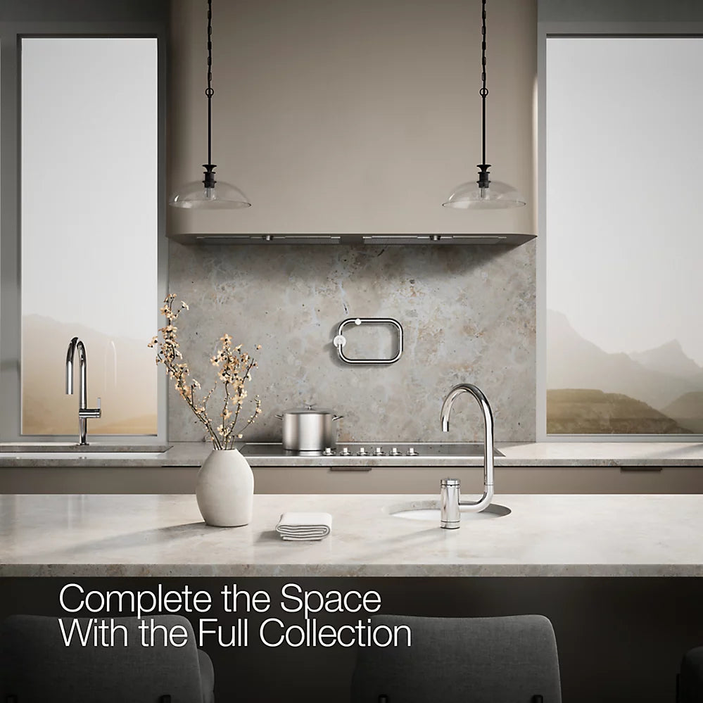 Kohler Single-handle bar sink faucet with two-function extended-reach spout