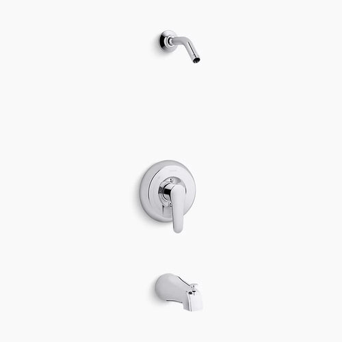 Kohler Rite-Temp® bath and shower trim kit, without showerhead