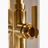 Kohler Floor-mount bath filler trim with handshower