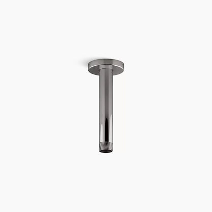 Kohler 6" ceiling-mount single-function rainhead arm and flange