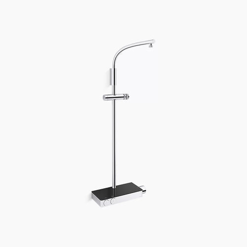Kohler Two-way exposed thermostatic valve with shower column for rainhead and handshower