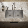 Kohler Vault™ 32" undermount double-bowl kitchen sink