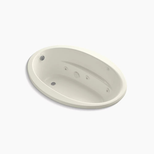 Kohler 60" x 42" drop-in whirlpool bath with Bask® heated surface