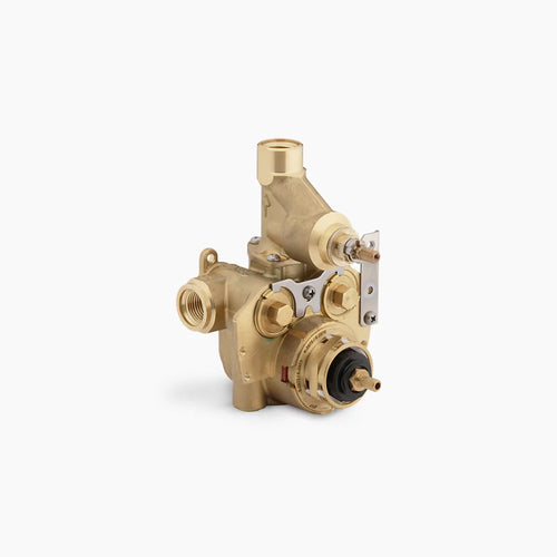 Kohler Thermostatic valve with integrated volume control and stops
