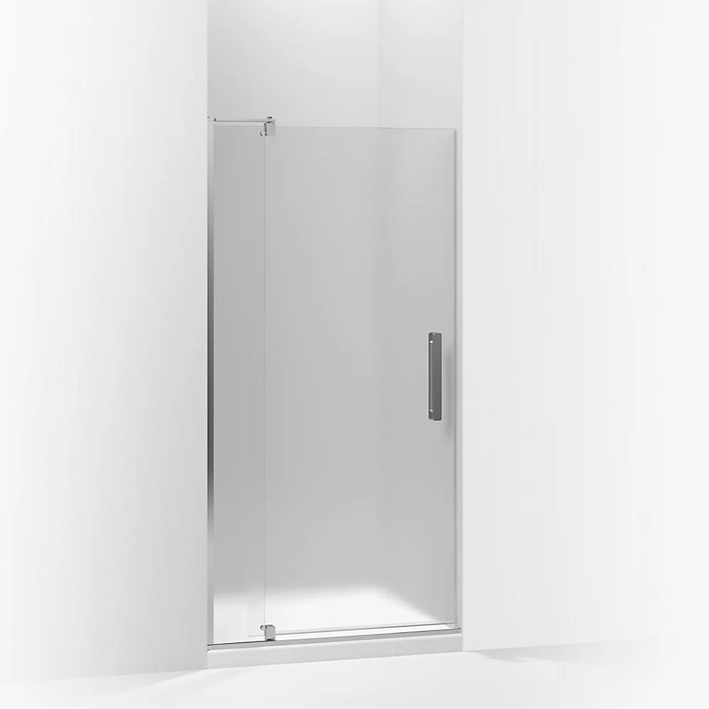 Kohler Pivot shower door, 70" H x 35-1/8 - 40" W, with 5/16" thick Frosted glass