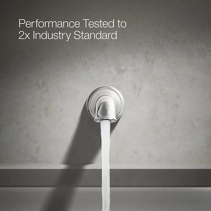 Kohler Wall-mount bath spout with flare design