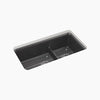Kohler Smart Divide® 33-1/2" undermount double-bowl kitchen sink